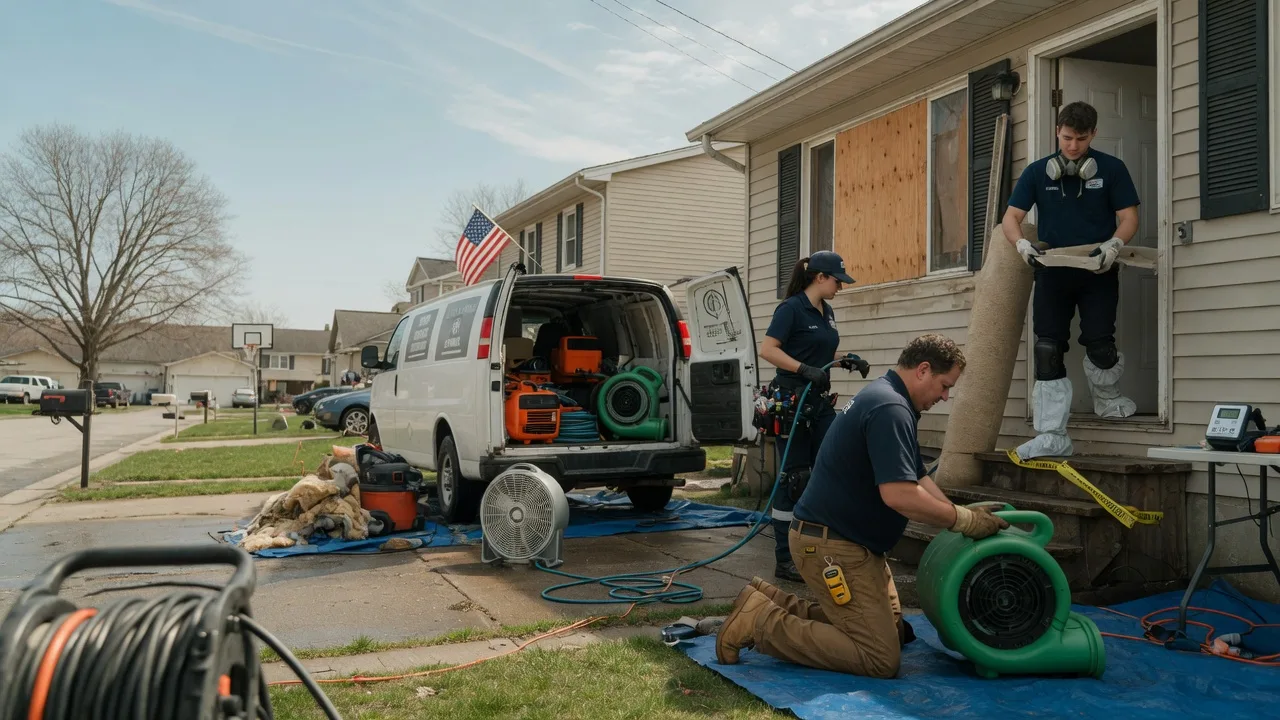 Water Damage Restoration in Griggsville, IL near me